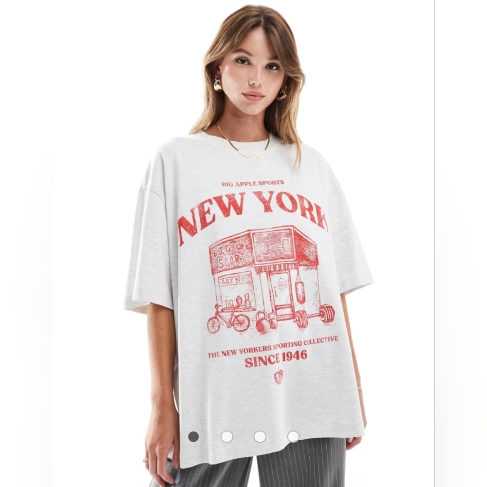ASOS Design Boyfriend Graphic Tee